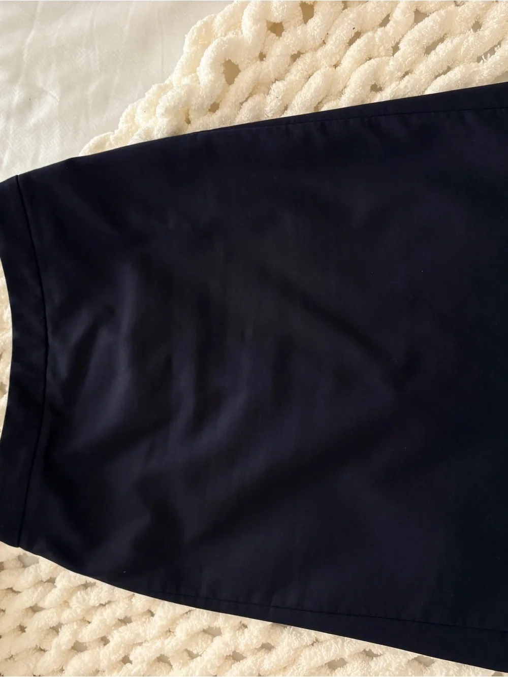 J. Crew Navy Pencil Skirt